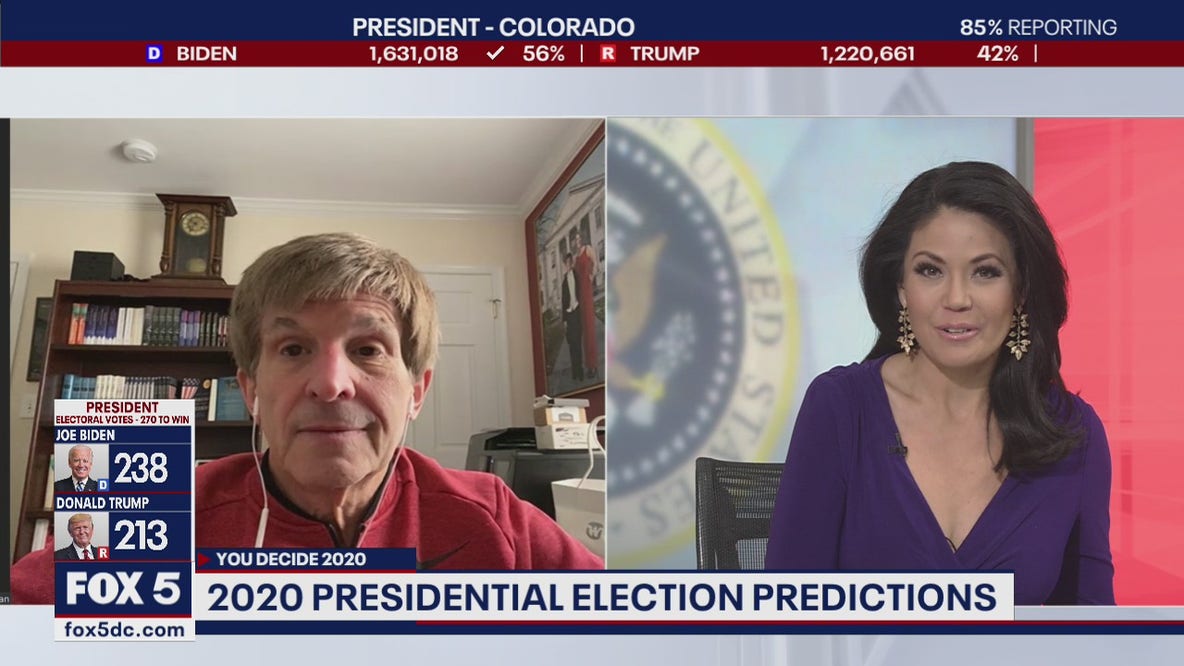Allan Lichtman stands behind presidential prediction as 2020 election remains locked in tight race